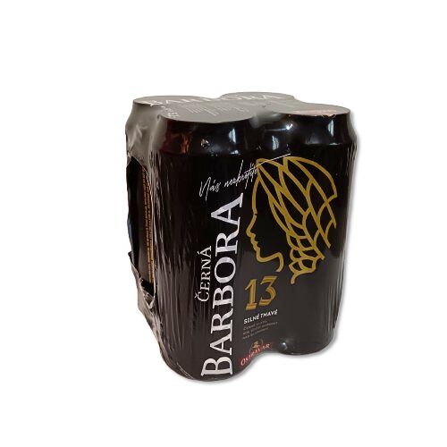 Ostravar Černá Barbora 13 - PACK 4x500 ml